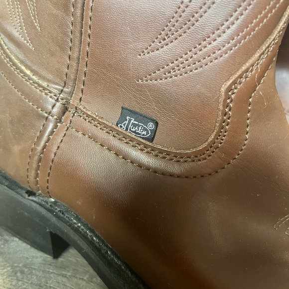 Justin Leather Boots- 10‎ - Picture 2 of 9